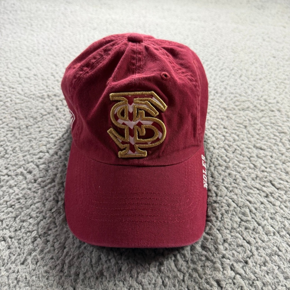 Top of the World Florida State FSU Seminoles Hat Garnet Red Adjustable Noles Cap